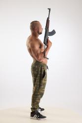 Duncan Standing Pose With Rifle